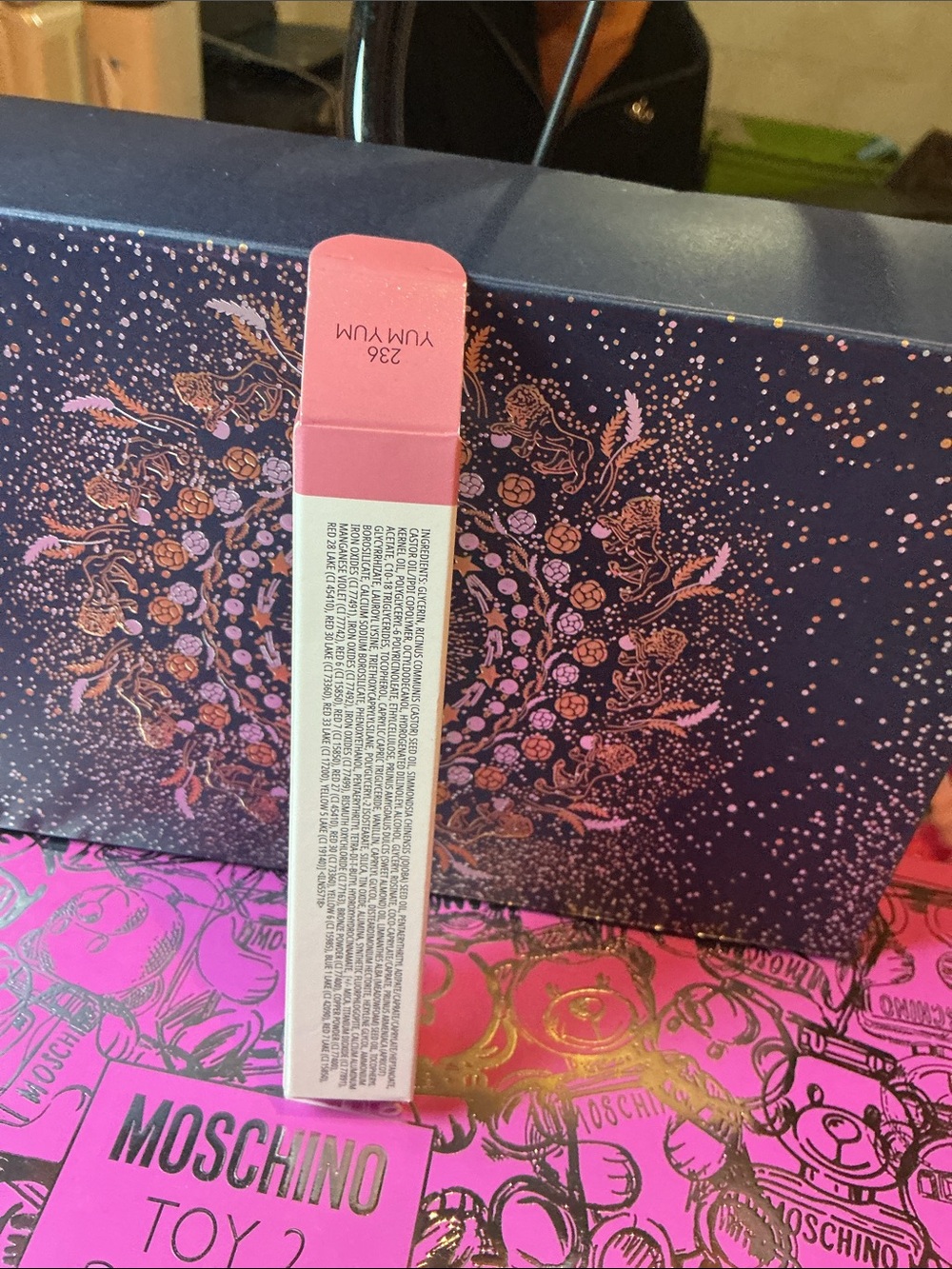 Mac Lipglass cushion yum yum